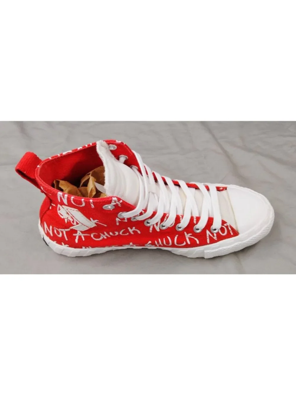 Converse UNT1TL3D Not A Chuck 171962C Red White High Top Mens 9 Womens 11